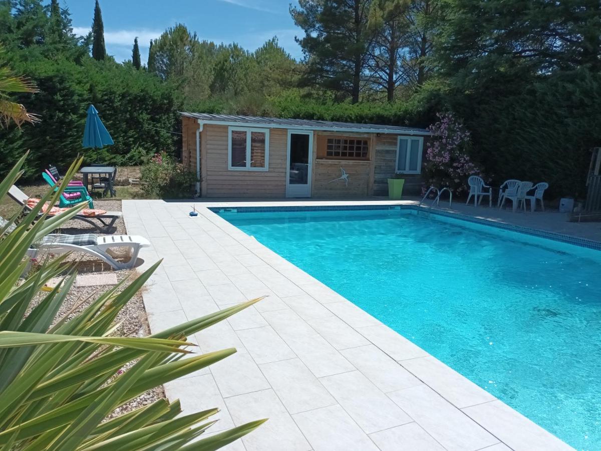 Chalet Banane Devant Piscine, A 6Km Du Festival De Piano De La Roque D'Antheron Rognes المظهر الخارجي الصورة