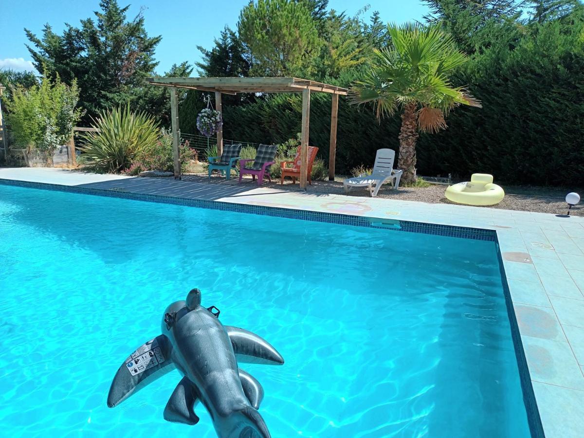 Chalet Banane Devant Piscine, A 6Km Du Festival De Piano De La Roque D'Antheron Rognes المظهر الخارجي الصورة